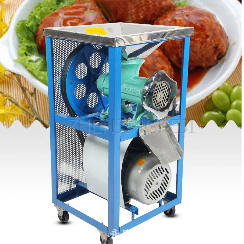 

Electric Meat Grinder Commercial Large Multifunction Bone Crusher Can grind Chicken Skeleton Chili Appliance High Power 2200W