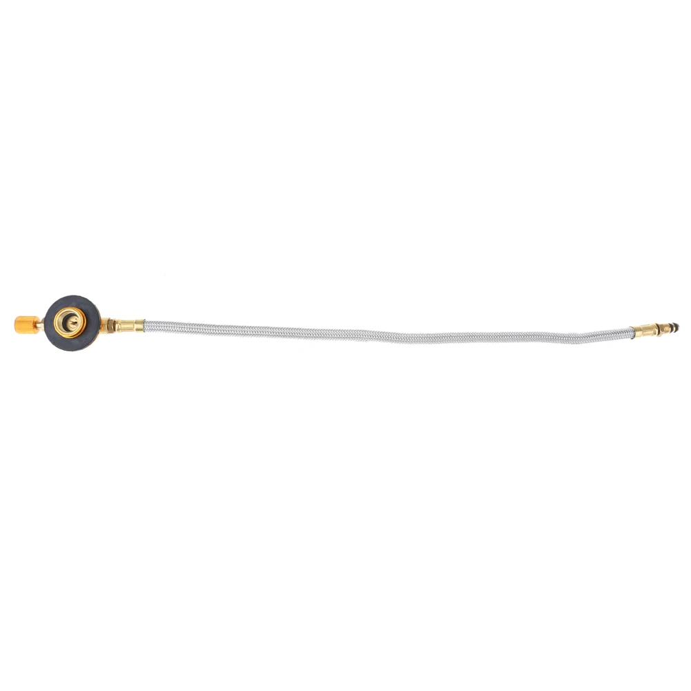 

Braided Hose Outdoor Gas Stove Burner Furnace Connector Gas Tank Adapter Valve for Outdoor Camping Cooking Equipment New