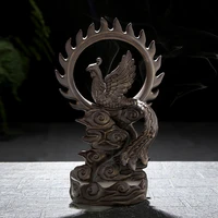 ceramic phoenix backflow incense burner creative tea ceremony accessories ceramic sandalwood ornaments large aromatherapy burner