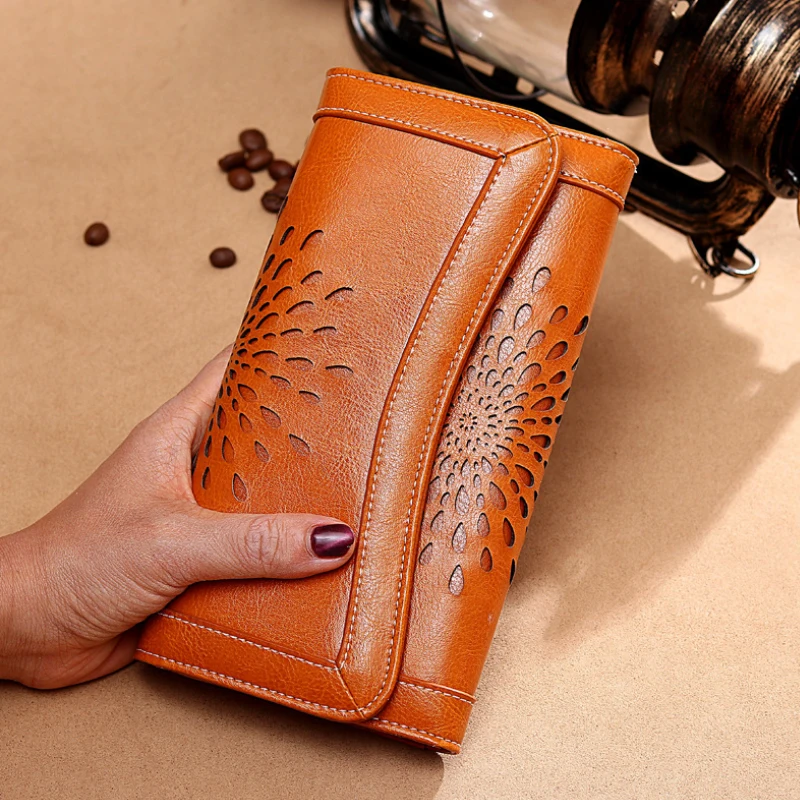 MAHEU новейший женский клатч кожаный кошелек длинный держатель для карт телефон