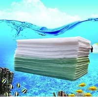 color random 10psc 120x30x1cm thickened double layer biochemical cotton foam fish tank sponge purifying cotton filter material