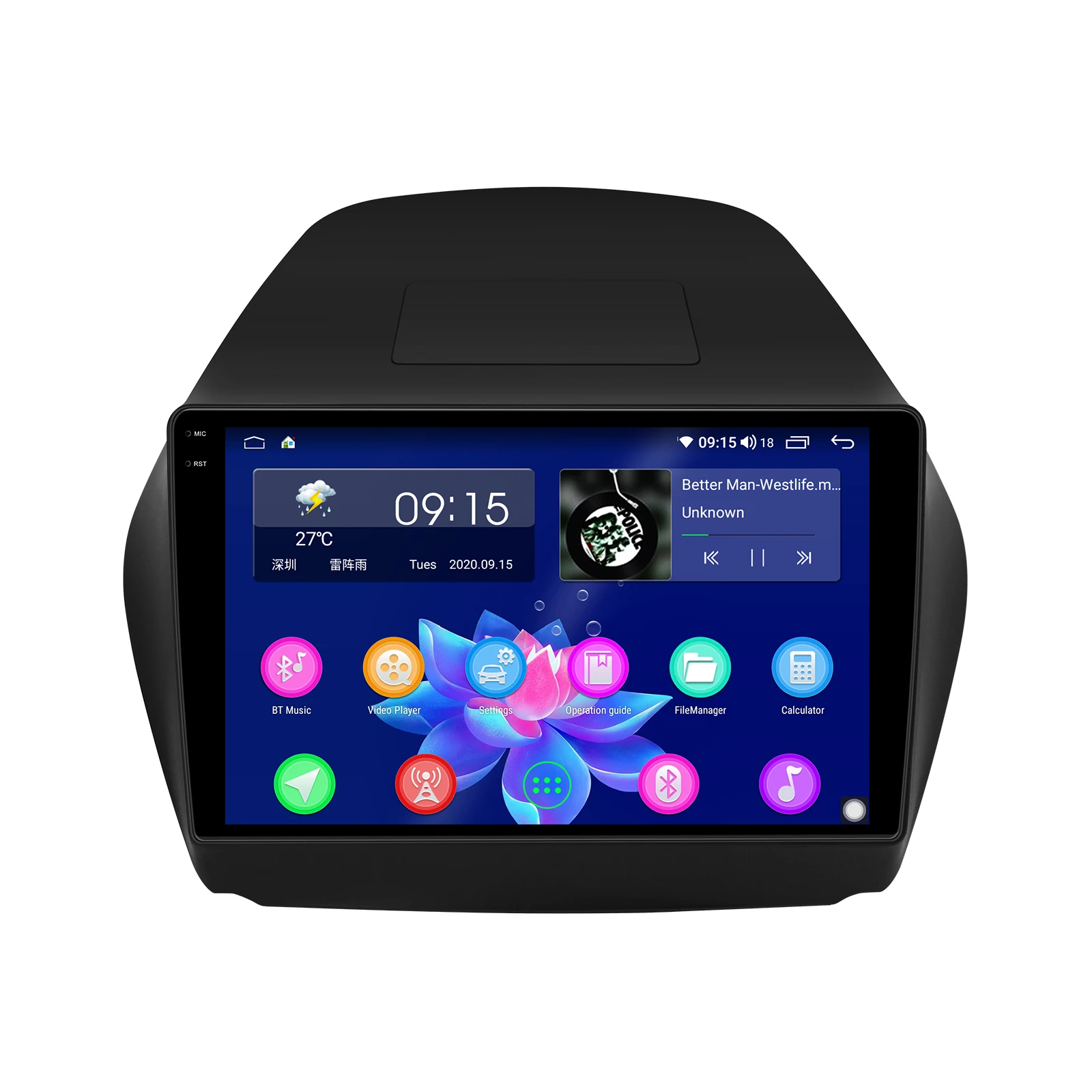 Автомагнитола 10 дюймов Android стереомагнитола Магнитола 1280*720 для Hyundai IX35 tucson 2011 2015