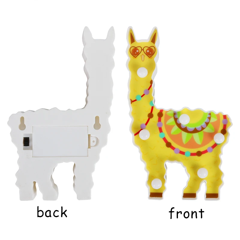 

1pc Unicorn Party Decoration 3D Unicorn LED lights for Home Decor Christmas LED Light Kids Birthday Baby Shower Supplies navidad
