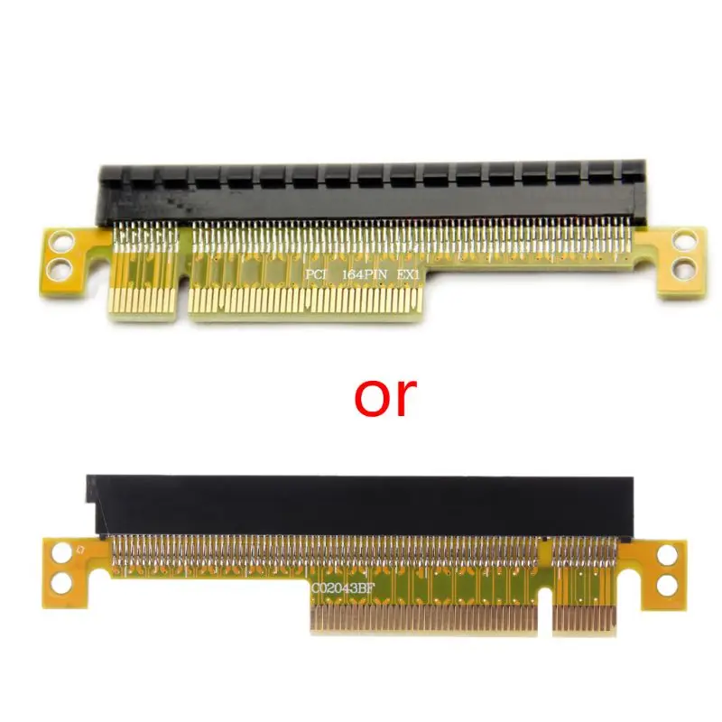 Переходная карта PCI Express x8 на x16 адаптер с левым слотом для сервера 1U|Платы