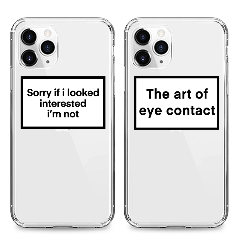 Fashion Letter Phone Case for IPhone 7 8 11 12 13 Plus Pro Mini X XS MAX XR SE Cases Soft Silicone Fitted TPU Accessories Covers