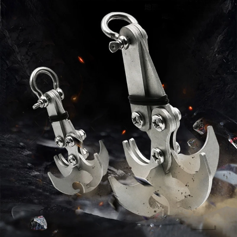 

28GF Outdoor Foldable Grappling Climbing Claw Rescue Gadget Survival Great Gift