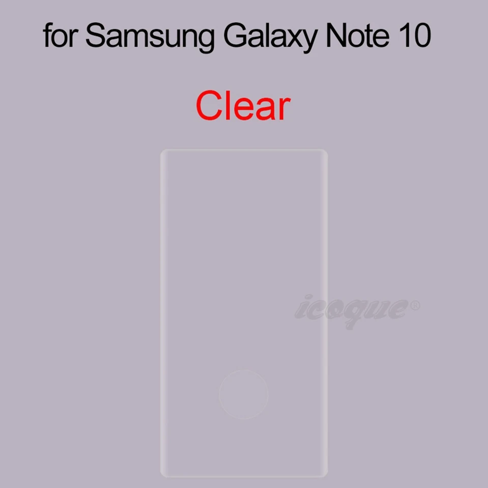 3D закаленное стекло для samsung Galaxy Note 10 Plus Note10 9 8 S10 5G Защитное стекло для экрана samsung Note 10 9 S8 S9 S10 Plus