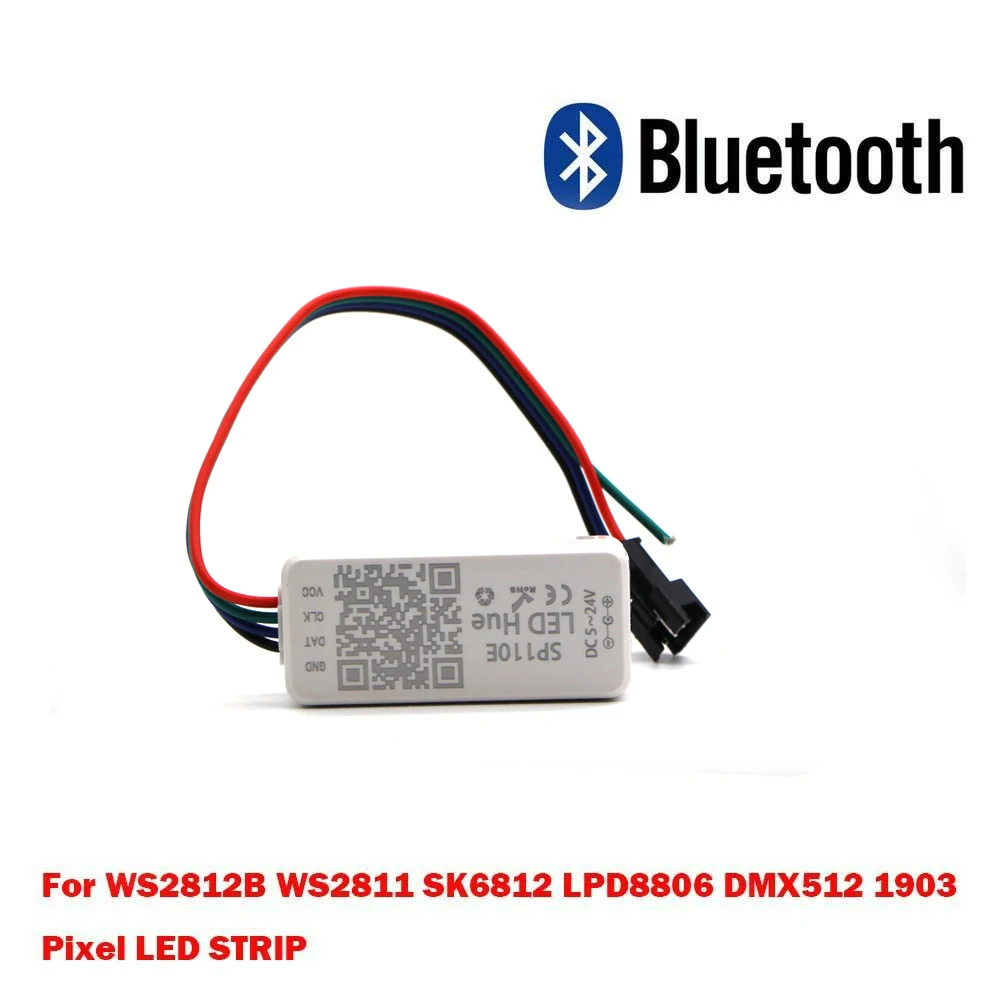 Bluetooth-пиксельный контроллер для WS2811 WS2812B ws2812 SK6812 RGB RGBW APA102 WS2801 | Лампы и освещение