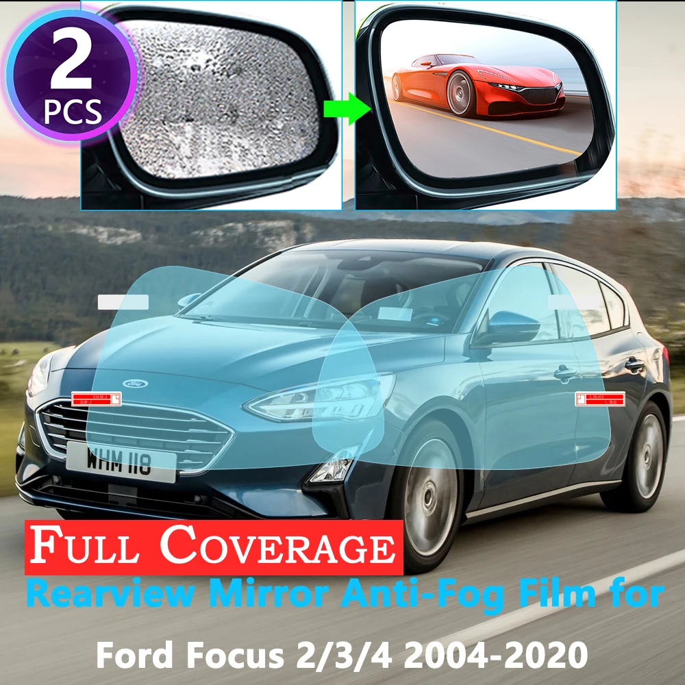 Защитная пленка с полным покрытием для Ford Focus 2 3 4 2004 ~ 2019 зеркало заднего вида
