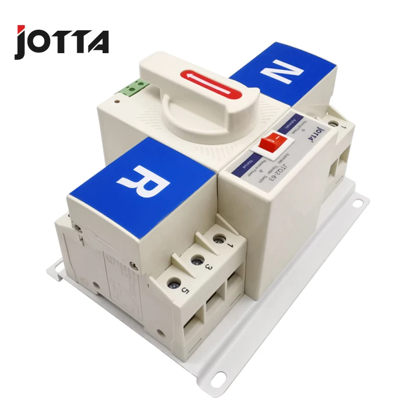 Автоматический выключатель JOTTA 3P/4P 63A 220 В 380 ATS MCB двойной