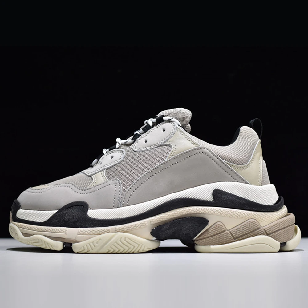 Мужские и женские кроссовки для бега Triple s tenis zapatos de hombre deportiva chaussures femme homme sport