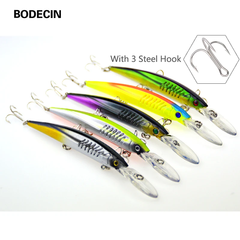 5 шт. приманки для ловли карпа с крючками искусственные рыболовные снасти жесткие