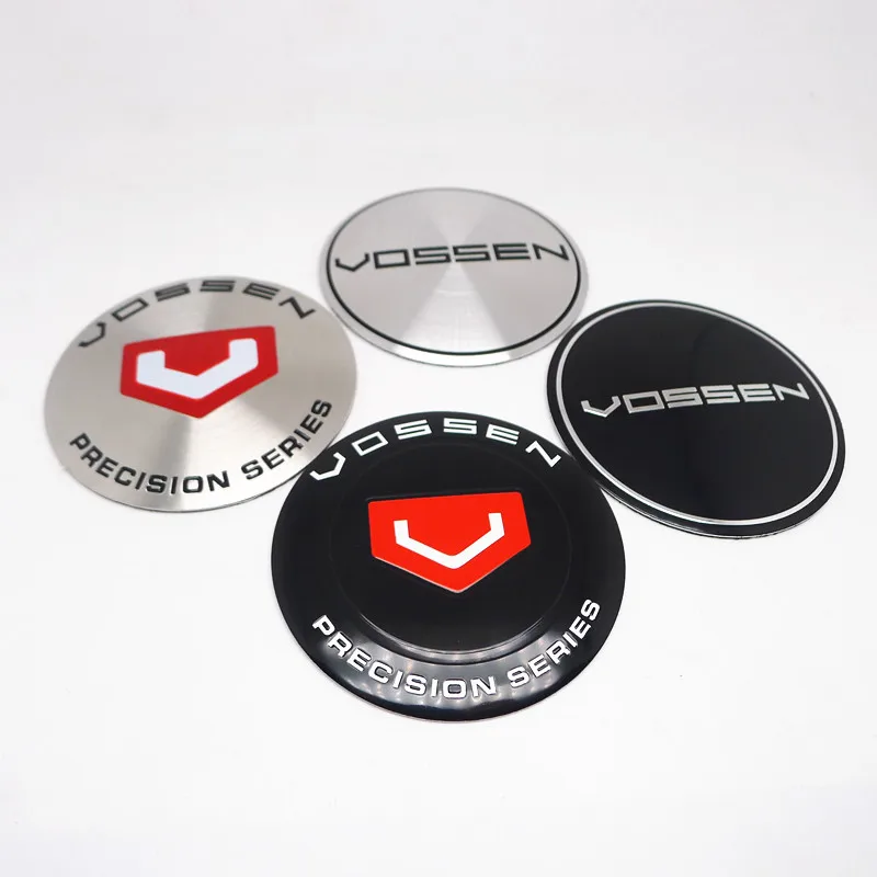 

4 шт. 65 мм Vossen наклейки для разрезания фотозначок эмблемы аксессуары для стайлинга автомобиля