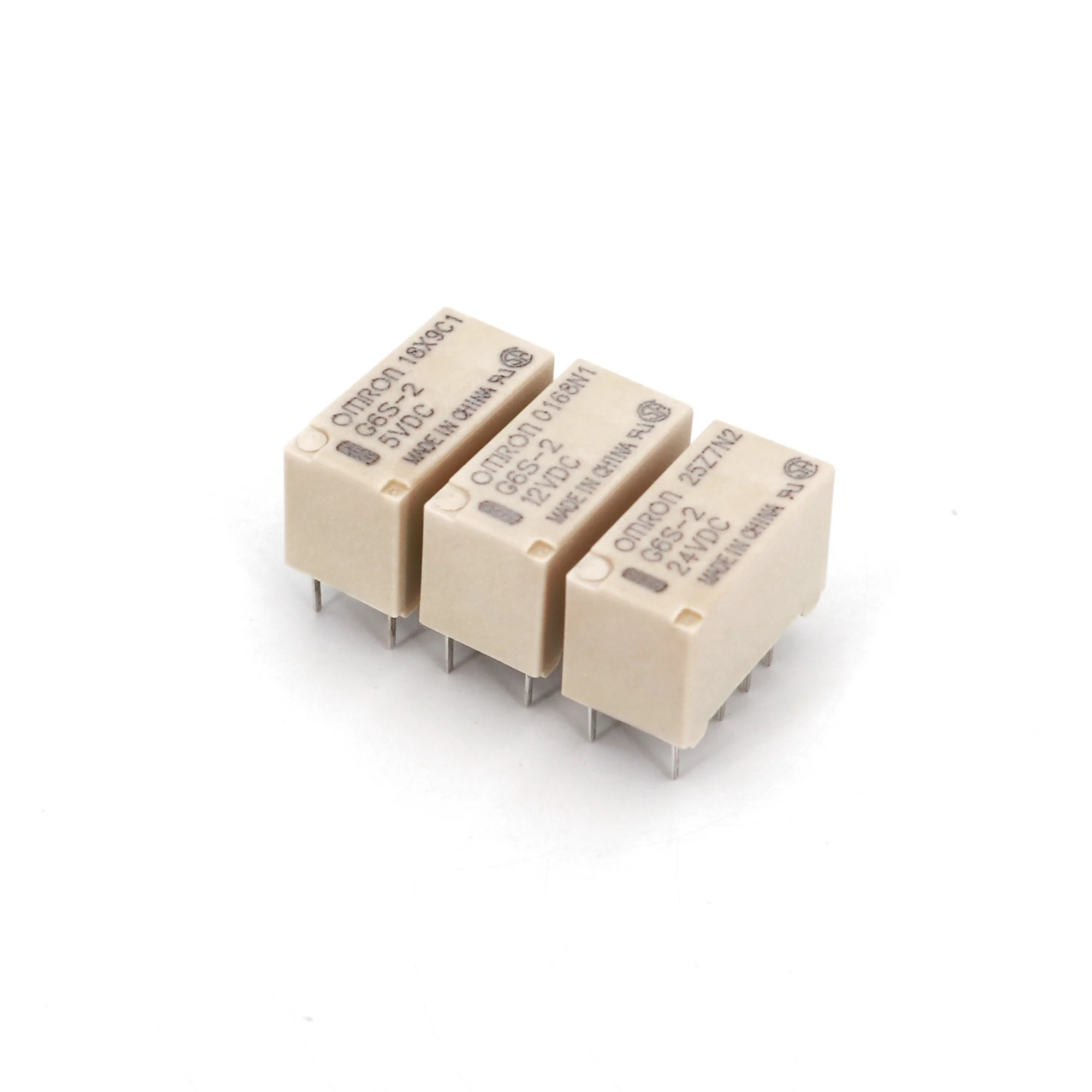 10 шт. OMRON G6S 2 DC5V/12V/24V печатного монтажа полюсный 8Pin DPDT мини реле|Реле| |