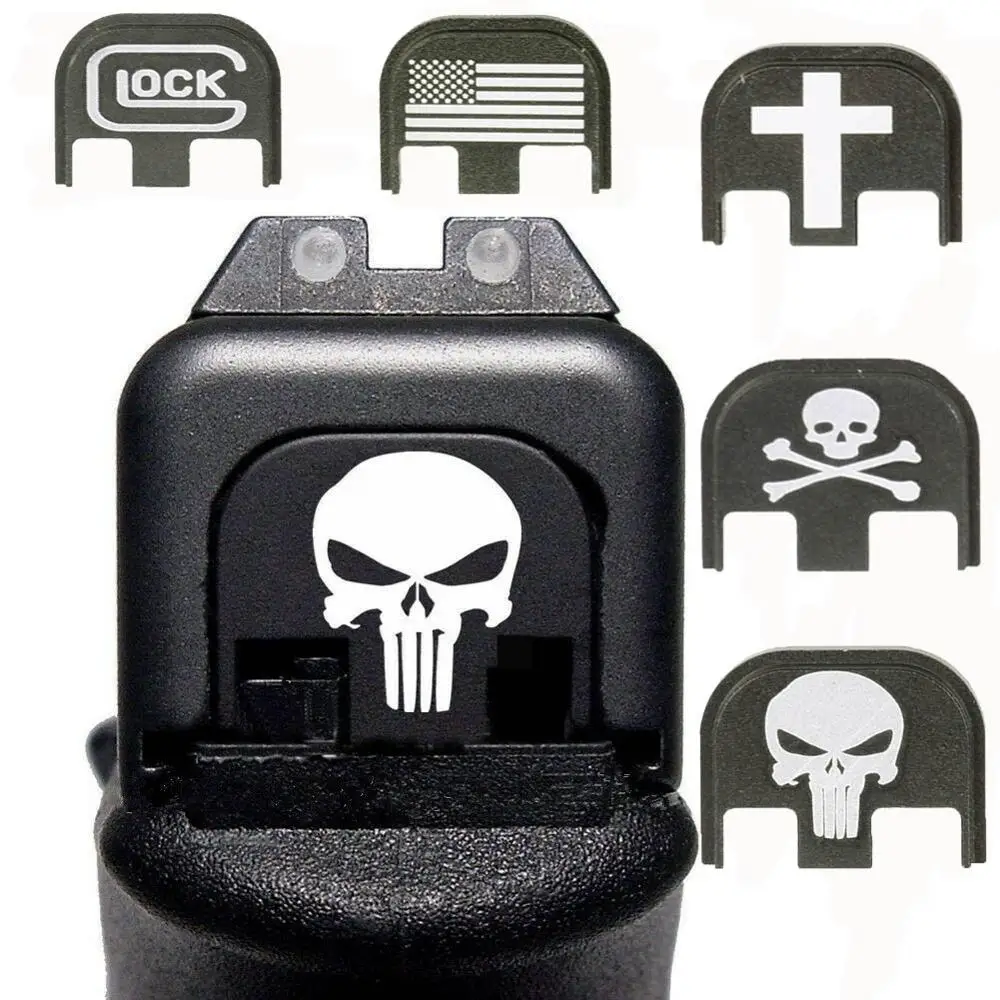 Алюминиевая Задняя накладка Glock для 17 19 20 21 22 23 24 25 26 40 41 Gen 5 Glock|Аксессуары