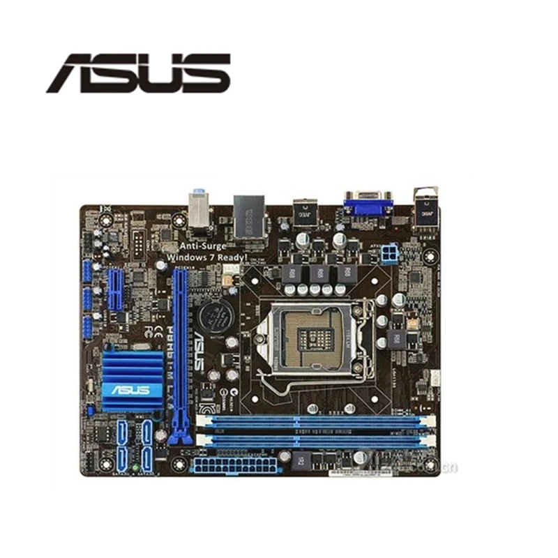 Материнская плата для настольного компьютера ASUS P8H61 M LX3 LGA 1155 DDR3 Intel H61 материнская