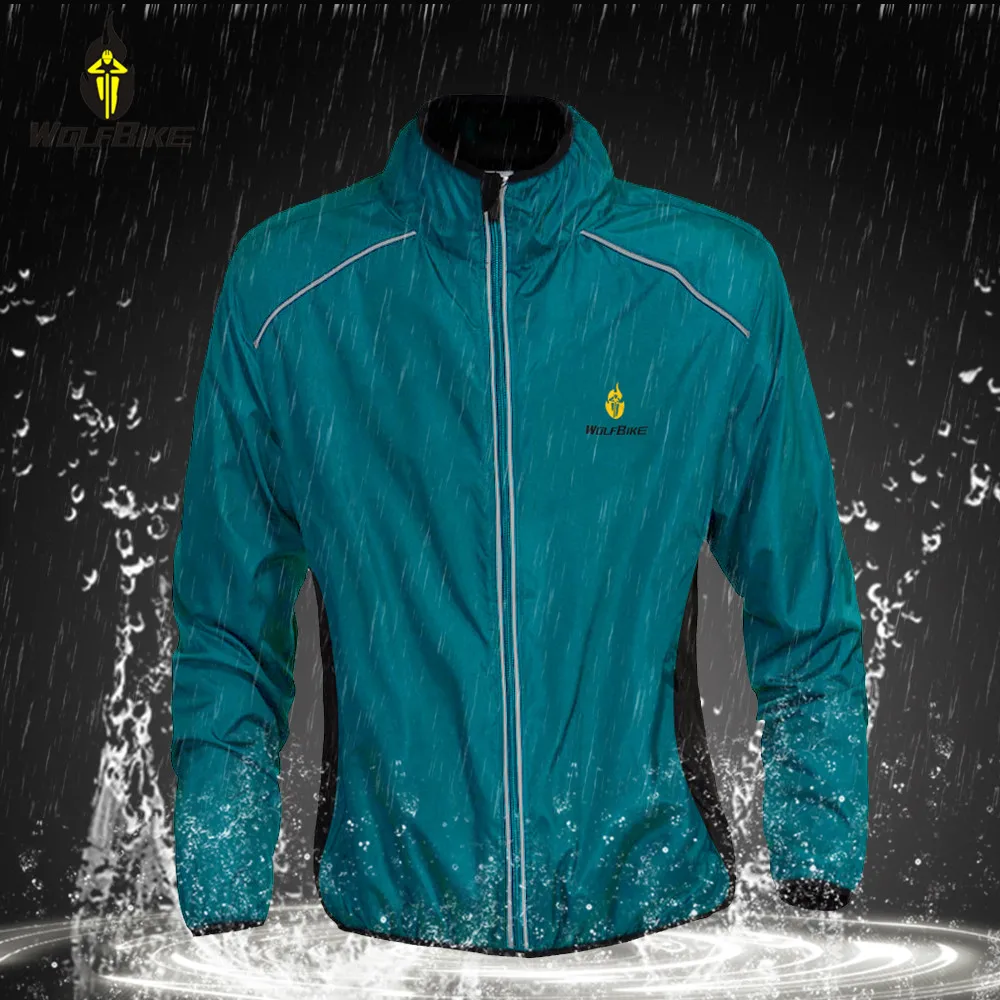 

Ветрозащитная Водонепроницаемая велосипедная куртка WOLFBIKE, велосипедная ветровка для горных велосипедов, велосипедная ветровка для мотокр...
