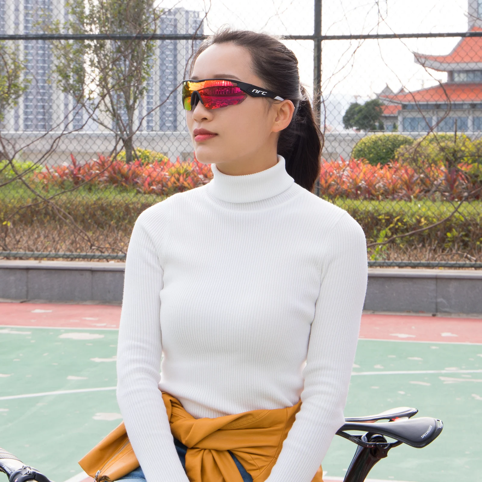 Велосипедные очки NRC с 3 линзами для горного и дорожного велосипеда UV400