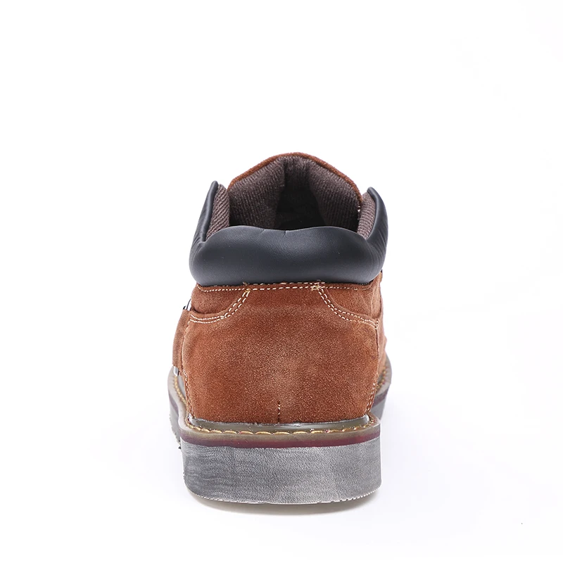 ZFTL новые мужские лоферы ботинки на шнуровке весенне осенние Замшевые