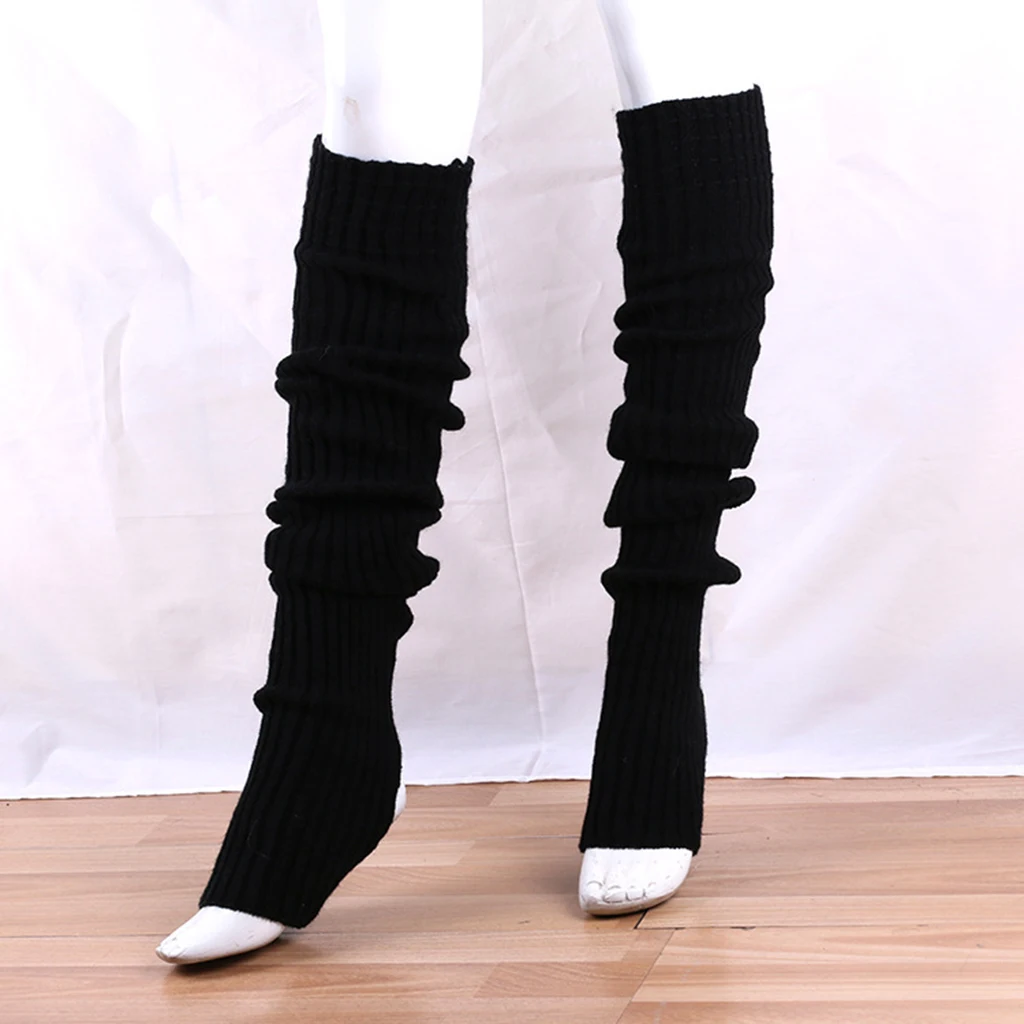 

1 Pair Leg Warmers Over Knee Thigh High Stocking for Women Yoga Dance