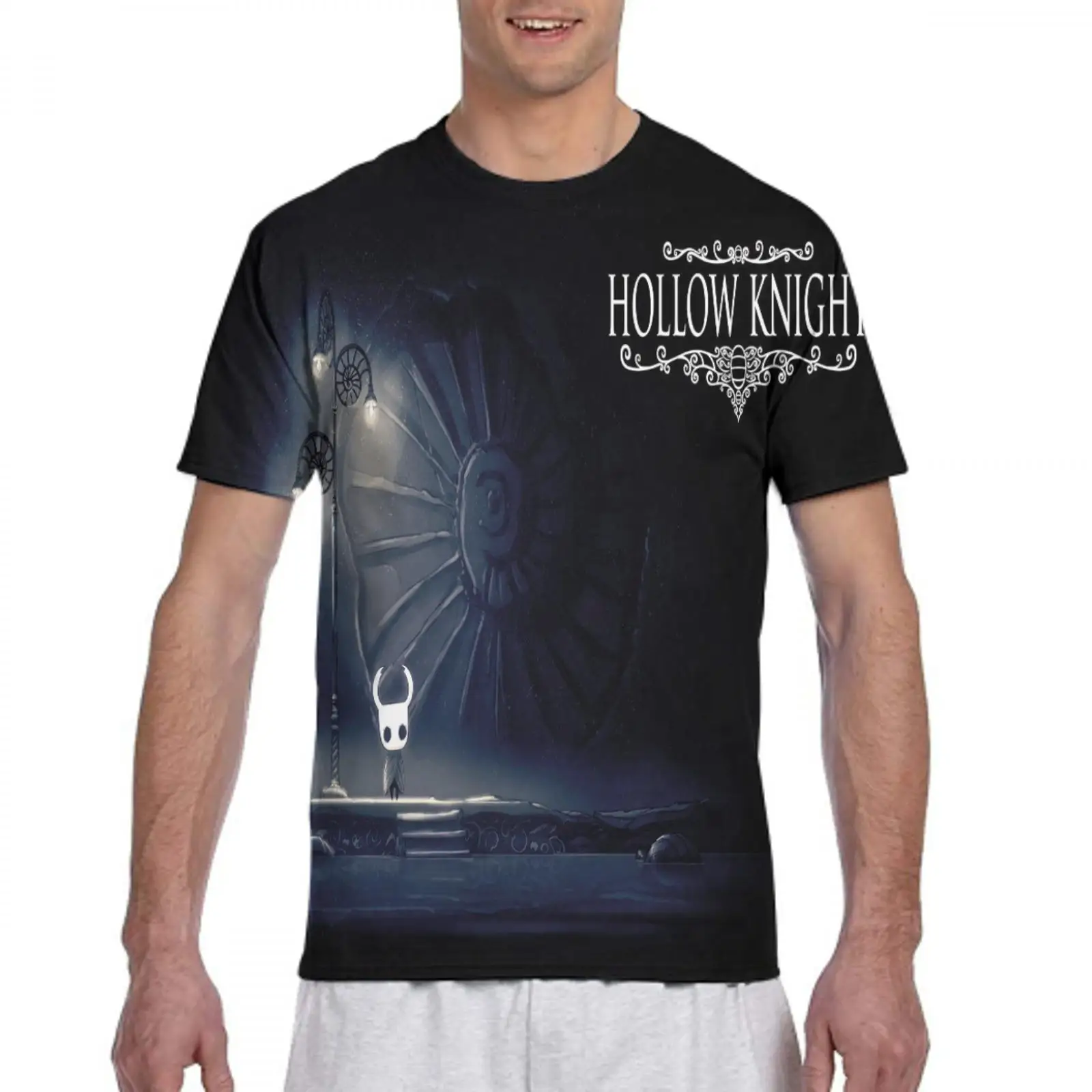 

3d print Hollow Knight casual t shirt tattoo boys/girls oversized t shirt Hollow Knight toy ladies/mens t shirt