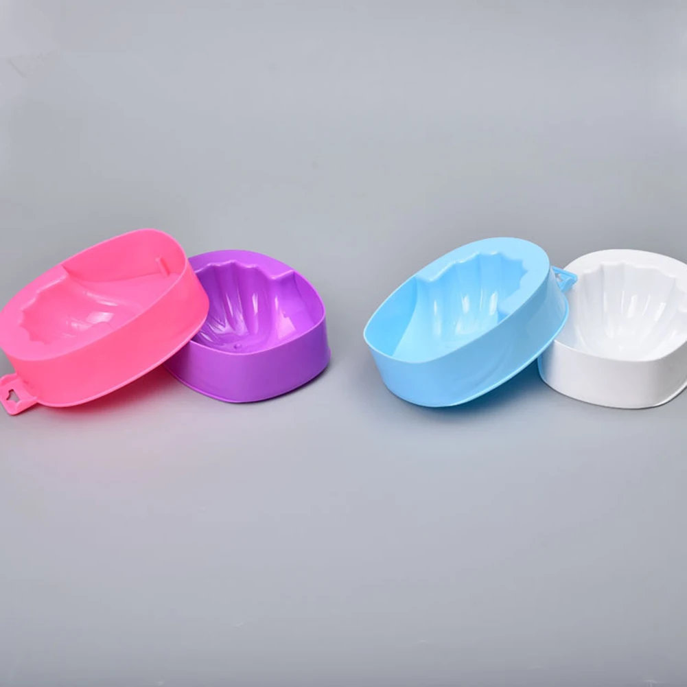 2 шт. профессиональный пластиковый поднос для ручной стирки ногтей салонов и