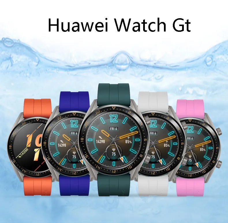 22 мм ремешок для часов gear S3 frontier Galaxy watch 46 мм ремешок для huawei watch GT 2 46 мм samsung amazfit gts браслет для часов