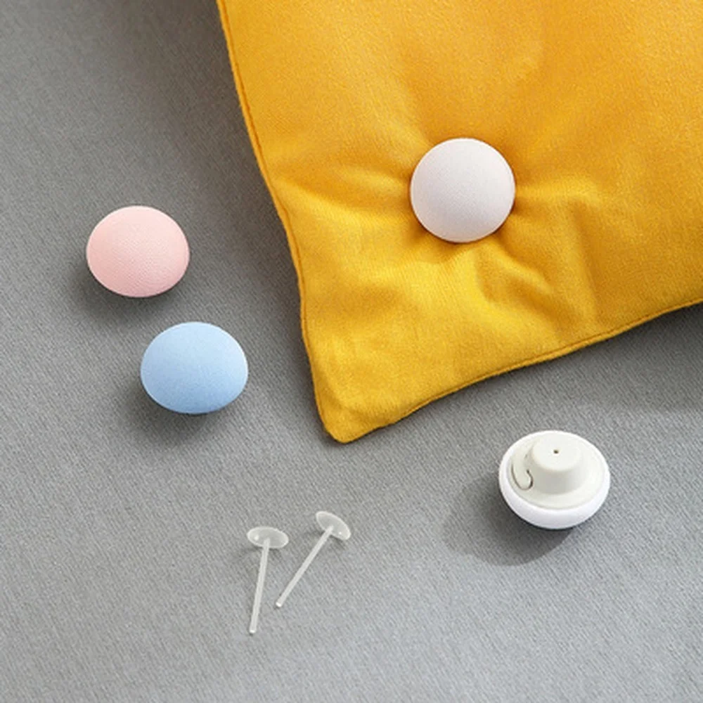 

4Pcs Mushroom Macaron Shaped Bed Sheets Buckle Clips Quilt Fixer Holder Blanket Clip Cover Fastener One Key to Unlock Non-slip