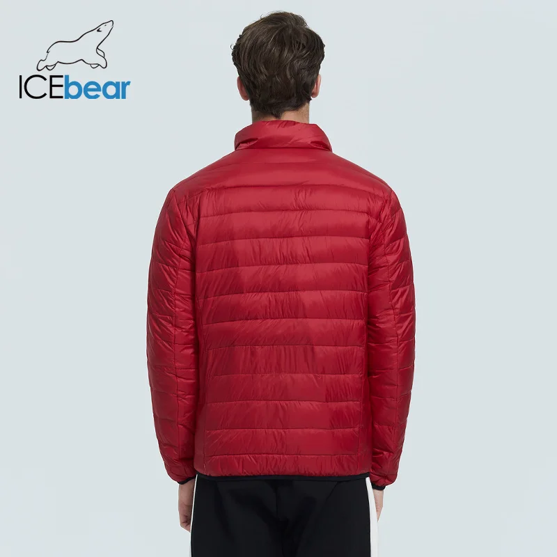 ICEbear 2021 новый легкий мужской пуховик Качественная мужская куртка весеннее пальто