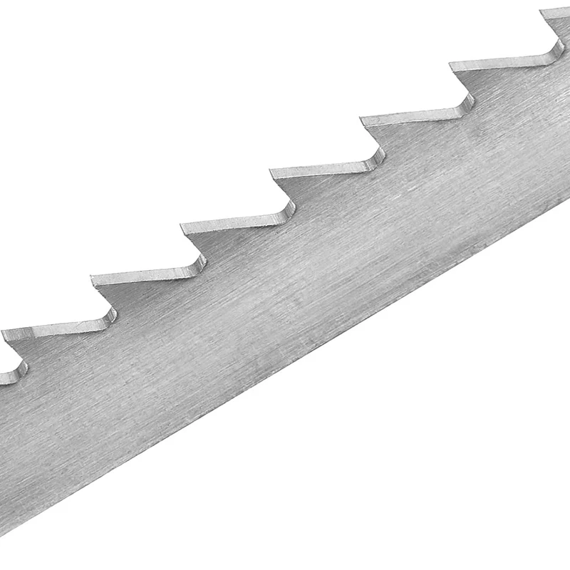 

5 Pack 12-Inch Stainless Steel Reciprocating Saw Blades for Food Cutting 3TP Big Teeth Unpainted Meat Saw Blades