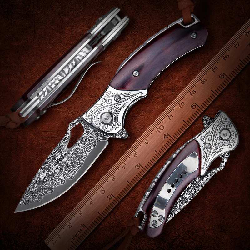 Японский карманный складной нож NEWOOTZ для повседневного использования лезвие из