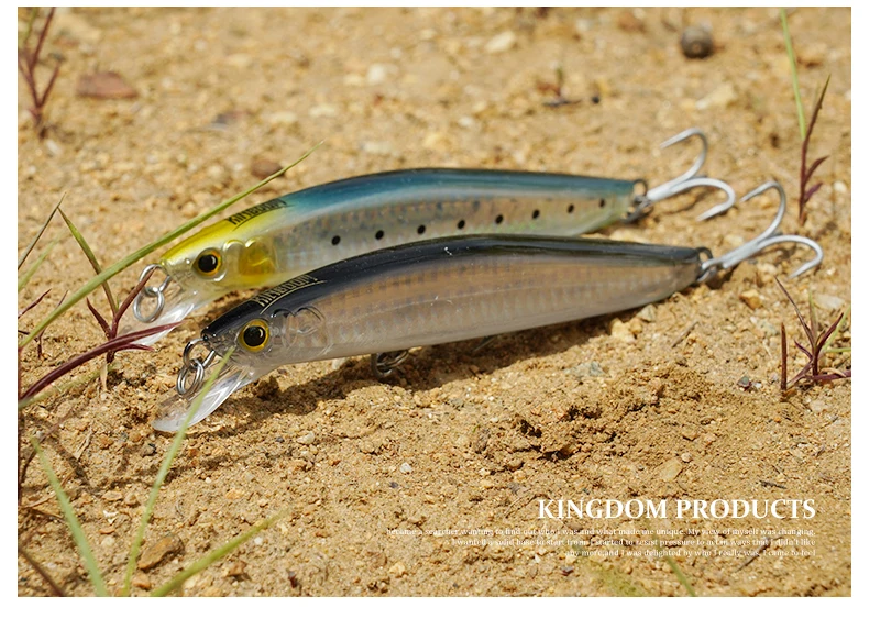 Kingdom рыболовные приманки для моря Jerkbaits гольян морской 120 мм/23 г, 130 мм/30 г плавающая искусственная приманка хорошее действие воблеры твердая приманка