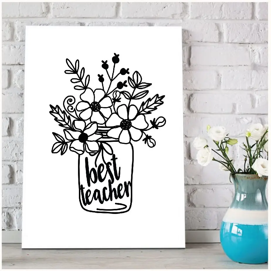 

Best Teacher Design Canvas Table-S81