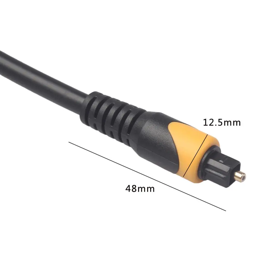 Digital Optical Audio Cable Coaxial Toslink SPDIF for Amplifiers Blu-ray Compatible with DTS Devices Socket | Электроника