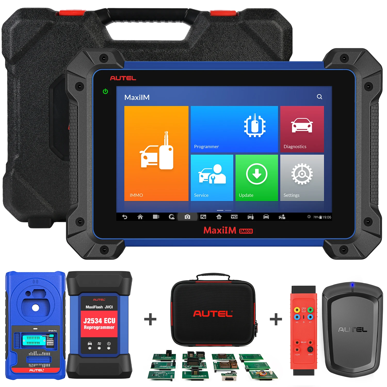 Autel MaxiIM IM608 Pro с IMMO XP400Pro OBDII Автомобильный диагностический инструмент OBD2 все