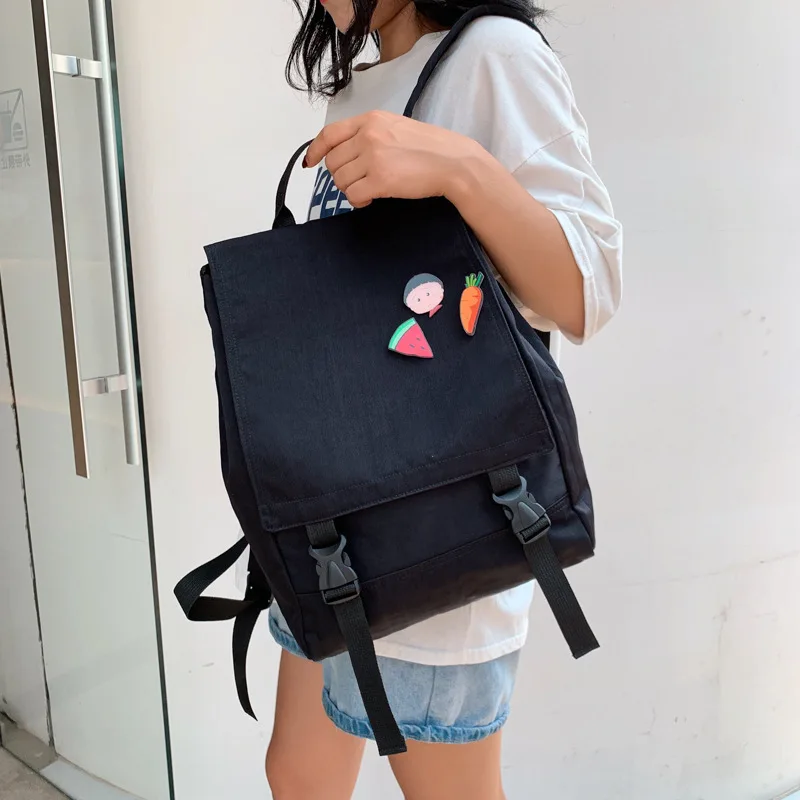 Японский рюкзак для девочек студентов колледжа корейский sen холст ins tide | Багаж и