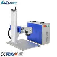 factory price portable 30w 50w fiber laser marking machine for metal gold jewelry silver