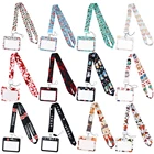 Шнурок PC3519 для кредитных карт с горизонтальным направлением, бейдж для студентов и женщин, Обложка для банковских карт, автобусов, визитных карточек