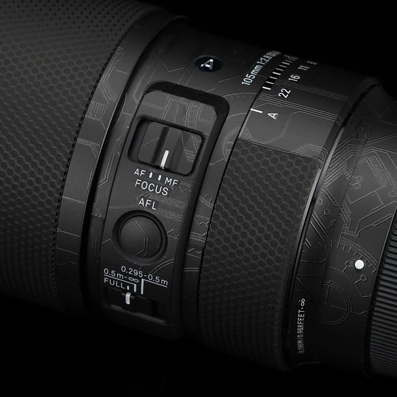 Наклейка для объектива SIGMA 105ART с защитой от царапин Sigma 105 мм F2.8 DG DN MACRO |
