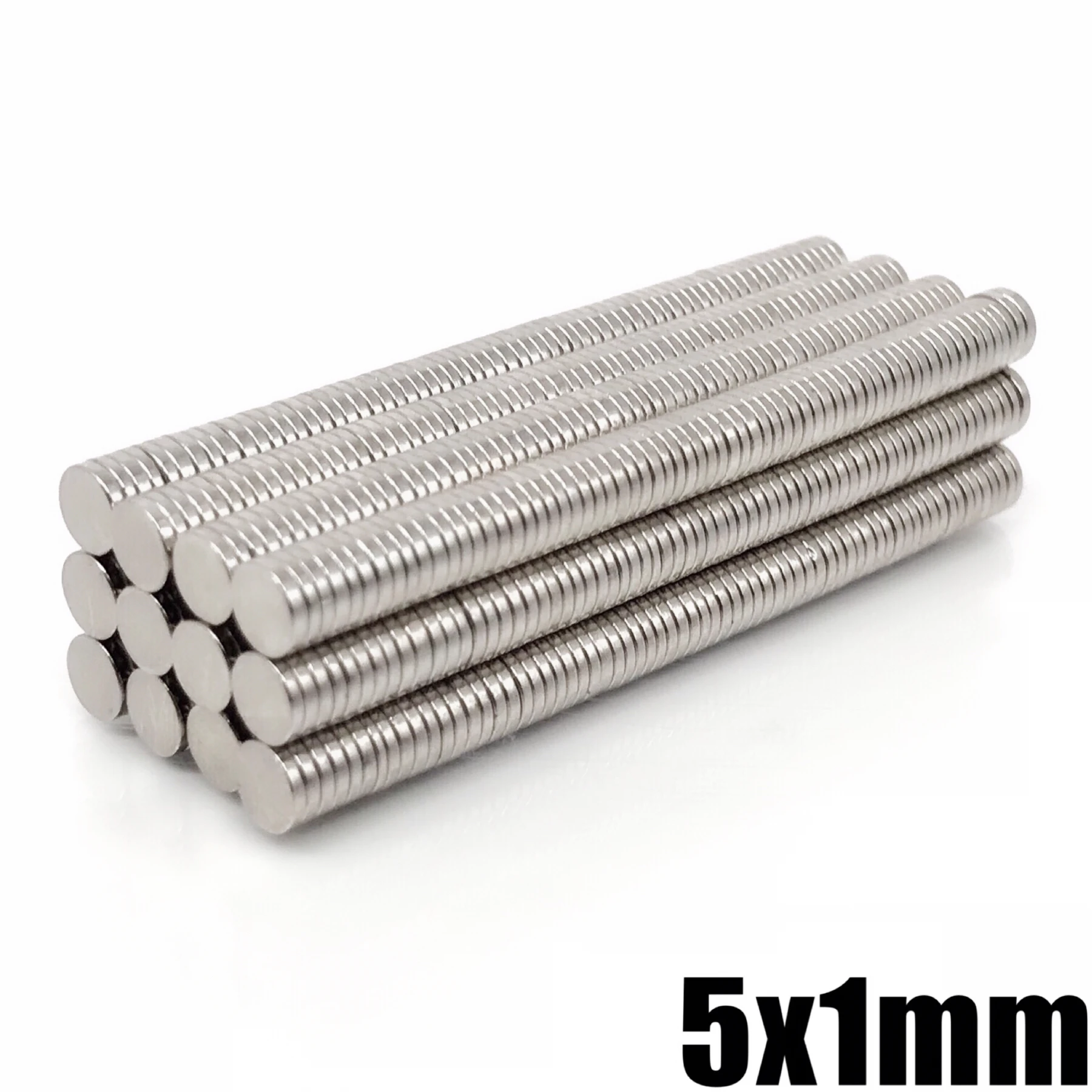 100/200/500/1000 шт. 5x1 супер мощные сильные Круглые неодимовые Дисковые магниты NdFeB Dia N35