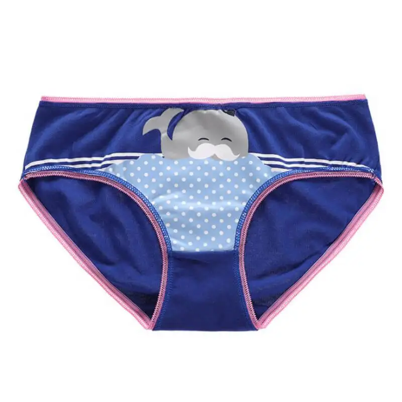 

Soft Cotton Women's Intimates Underwear Briefs Low Rise Sexy Ladies Panties Girls Underwears Breathable Print Women Underpants