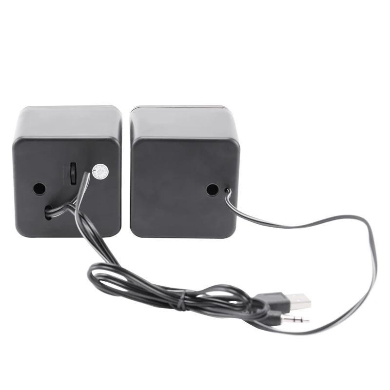 Портативные Компьютерные колонки с питанием от USB настольный мини-динамик