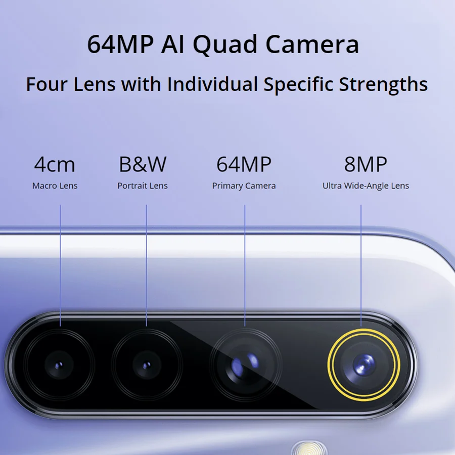 Глобальная версия Realme 6 мобильный телефон 8 ГБ ОЗУ 128 Гб ПЗУ 30 Вт флэш-зарядка 64 мп