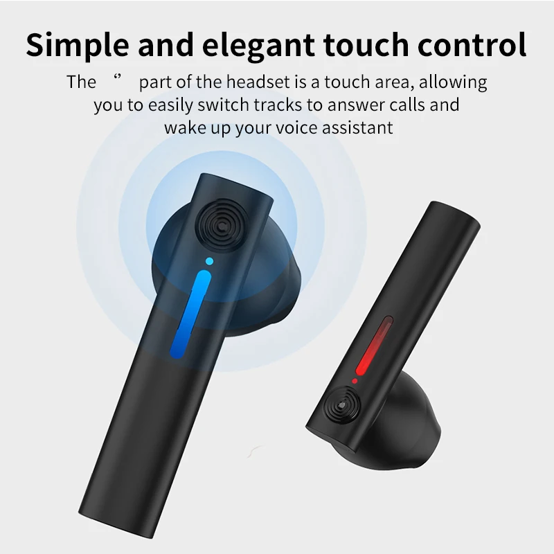t15 headset bluetooth wireless earphones music earpieces tws sports earbuds for xiaomi huawei iphone samsung stereo headphones free global shipping