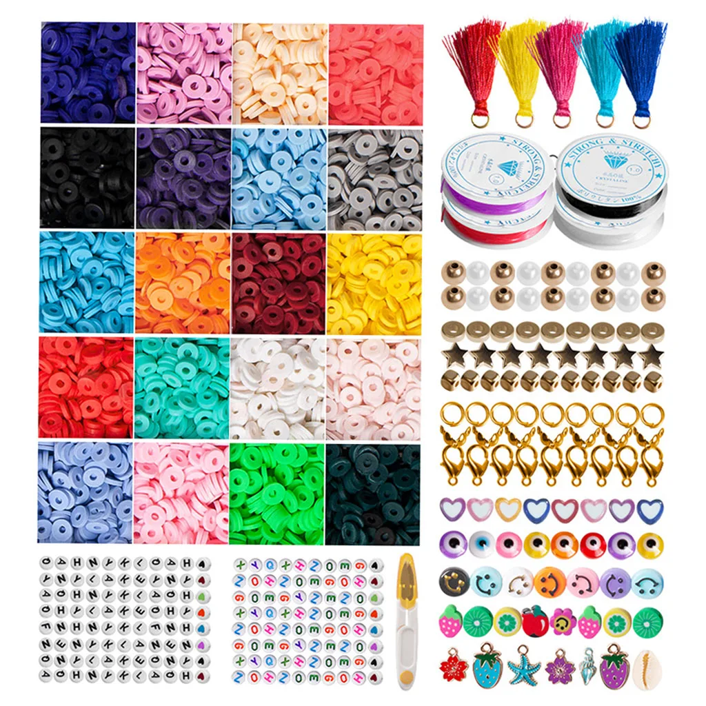 

Бусины из мягкой керамики, 6 мм, 4560 шт.