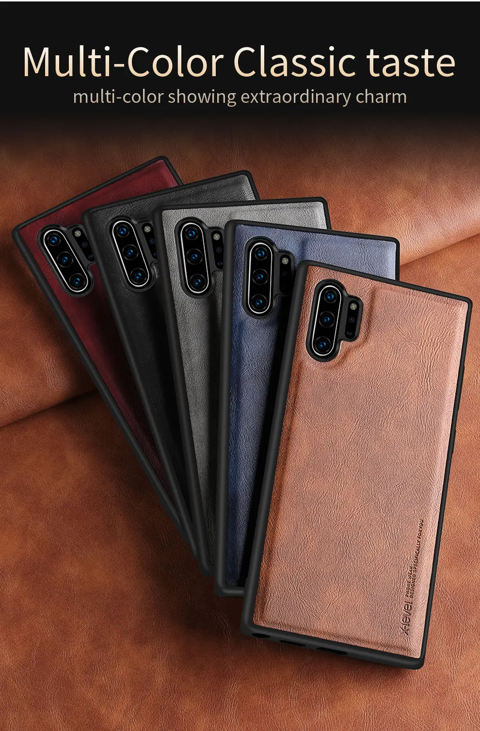 X-Level кожаный чехол для samsung Note 10 Plus, мягкий силиконовый чехол на заднюю панель для samsung Galaxy Note 10, чехол для Note 10 Plus