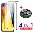 Закаленное защитное стекло для объектива камеры Xiaomi Poco M3 Pro, Защитная пленка для экрана Xiaomi Poco X3 Pro nfc f3 m3