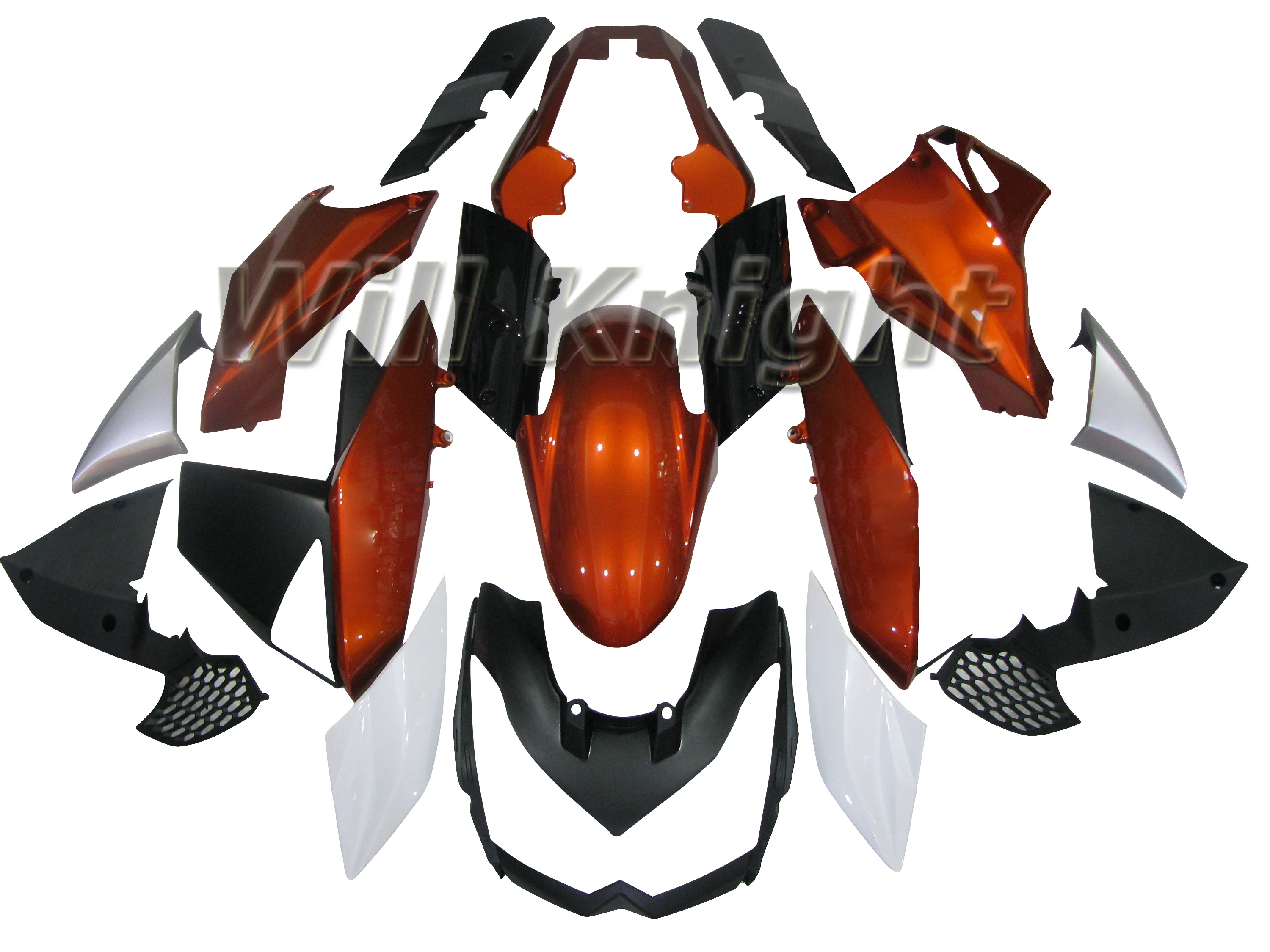 

ABS Injection Fairings for Kawasaki Z1000 2010 2011 20122013 Gold White Black Body Kits