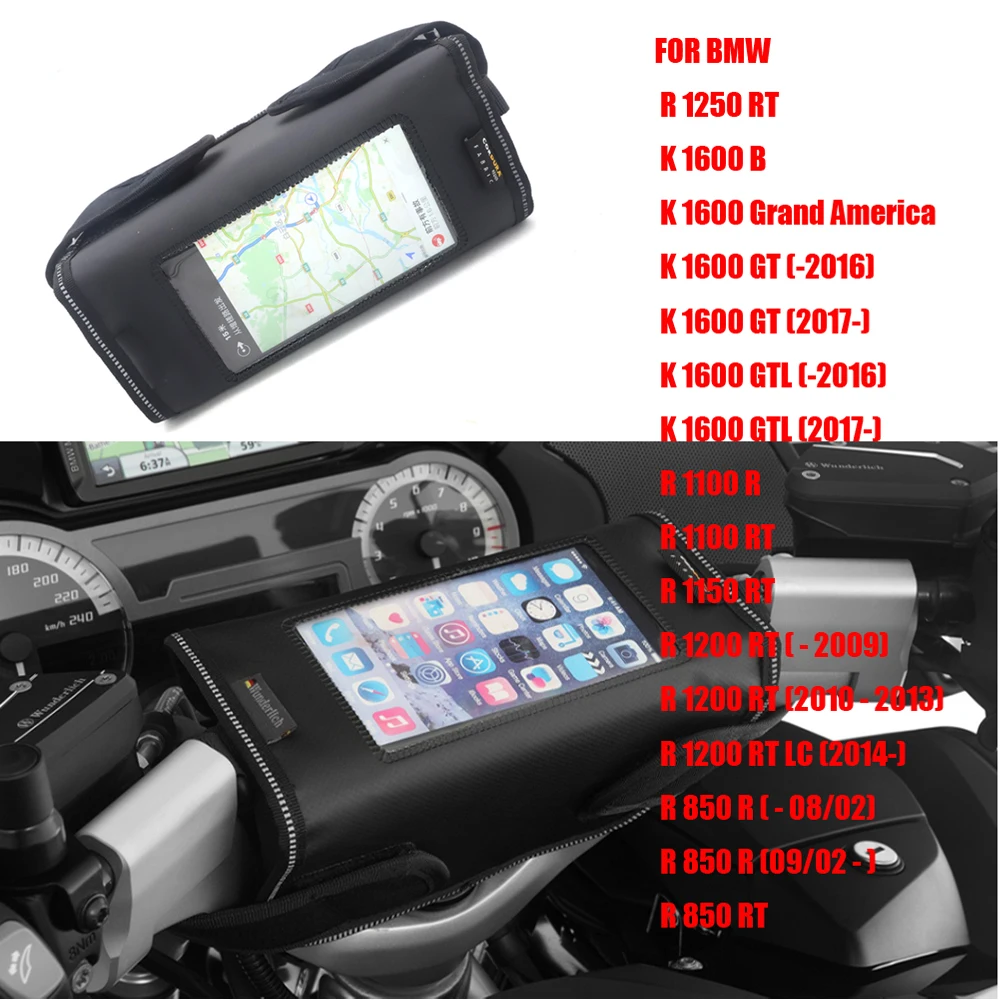 Водонепроницаемая Дорожная сумка на руль мотоцикла для BMW R1250RT R1200RT K1600GT R1100R