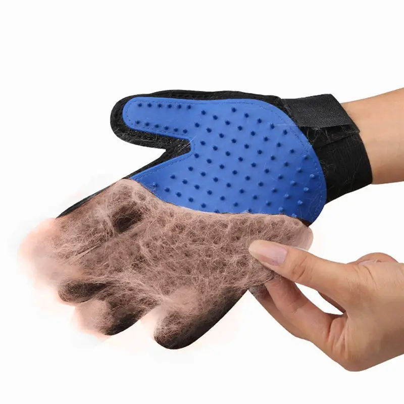 1 шт. щетка для ухода за кошкой перчатка собак мягкая эффективная Массажная